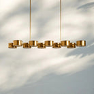 Daphne Metal Linear Chandelier-Lighting-Blushlighting-Blushlighting