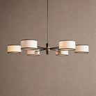 Daphne Round Chandelier 48''60'' - 48"Black & WhiteBlushlighting