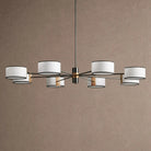 Daphne Round Chandelier 48''60'' - 60"Black & WhiteBlushlighting
