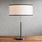 Daphne Table Lamp - Black & WhiteBlushlighting
