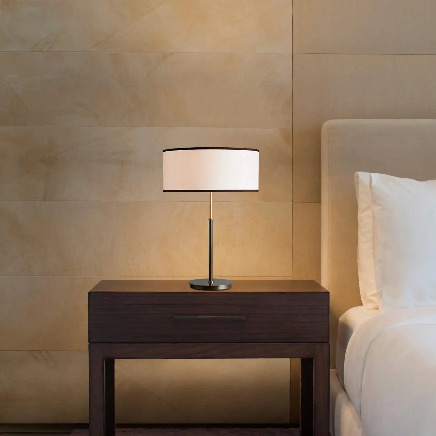 Daphne Table Lamp - Black & WhiteBlushlighting