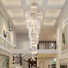 Dari Multiple Tier Crystal Chandelier-Blushlighting-Blushlighting