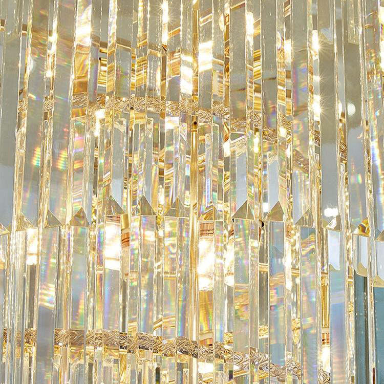 Dari Multiple Tier Crystal Chandelier-Blushlighting-Blushlighting