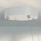 Darla Chandelier Sculpted Leaves 39" - Blushlighting