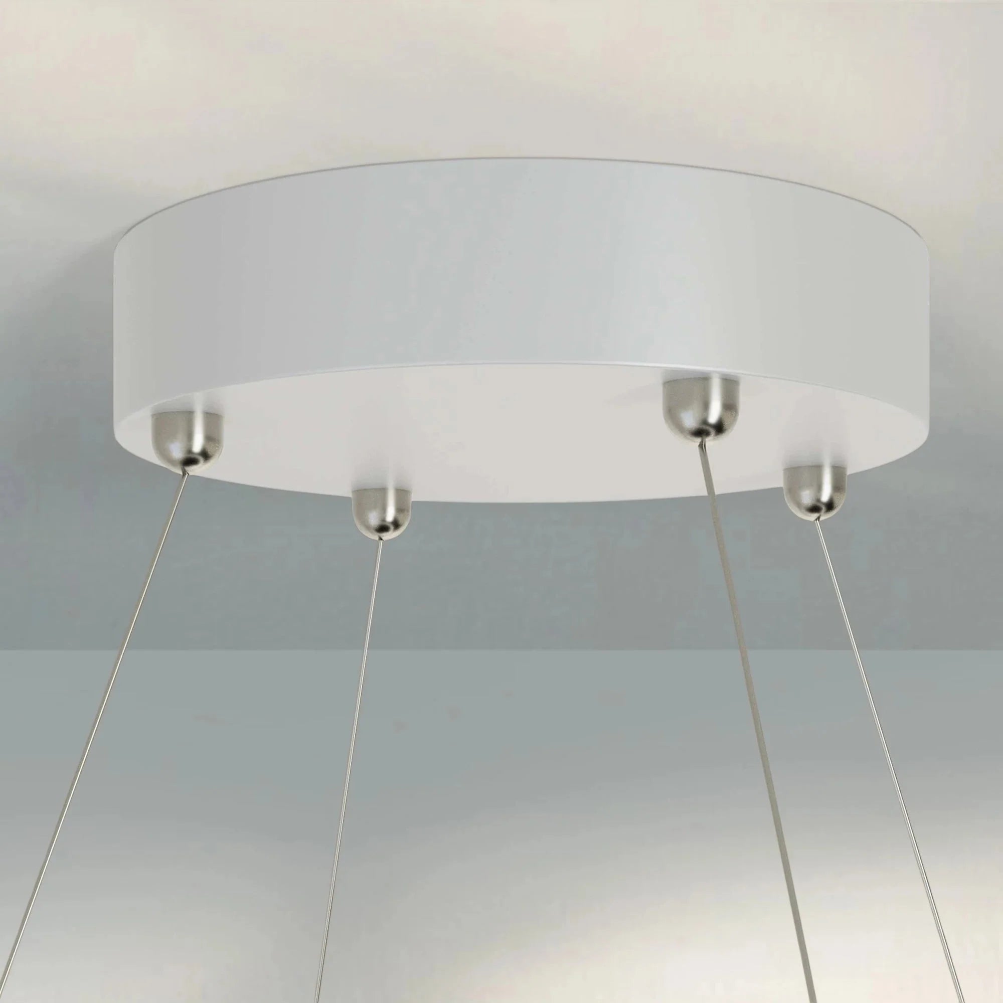 Darla Chandelier Sculpted Leaves 39" - Blushlighting