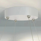 Darla Chandelier Sculpted Leaves 39" - Blushlighting