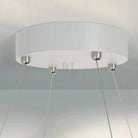 Darla Chandelier Sculpted Leaves 39" - Blushlighting