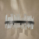 Lyra Round Glass Chandelier - view 4