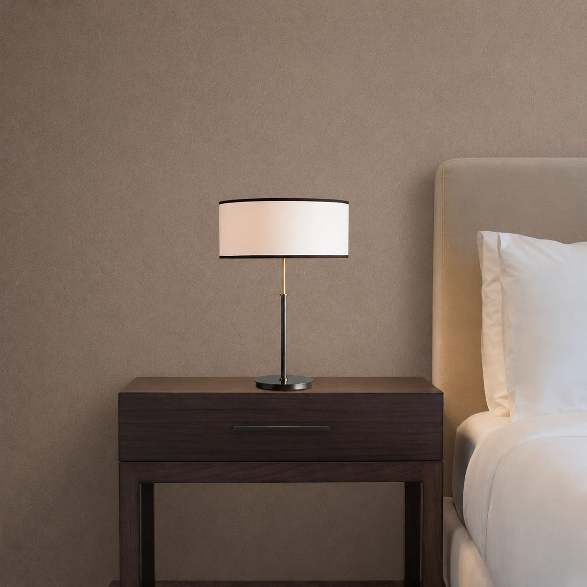 Delphine Table Lamp - EcruBlushlighting