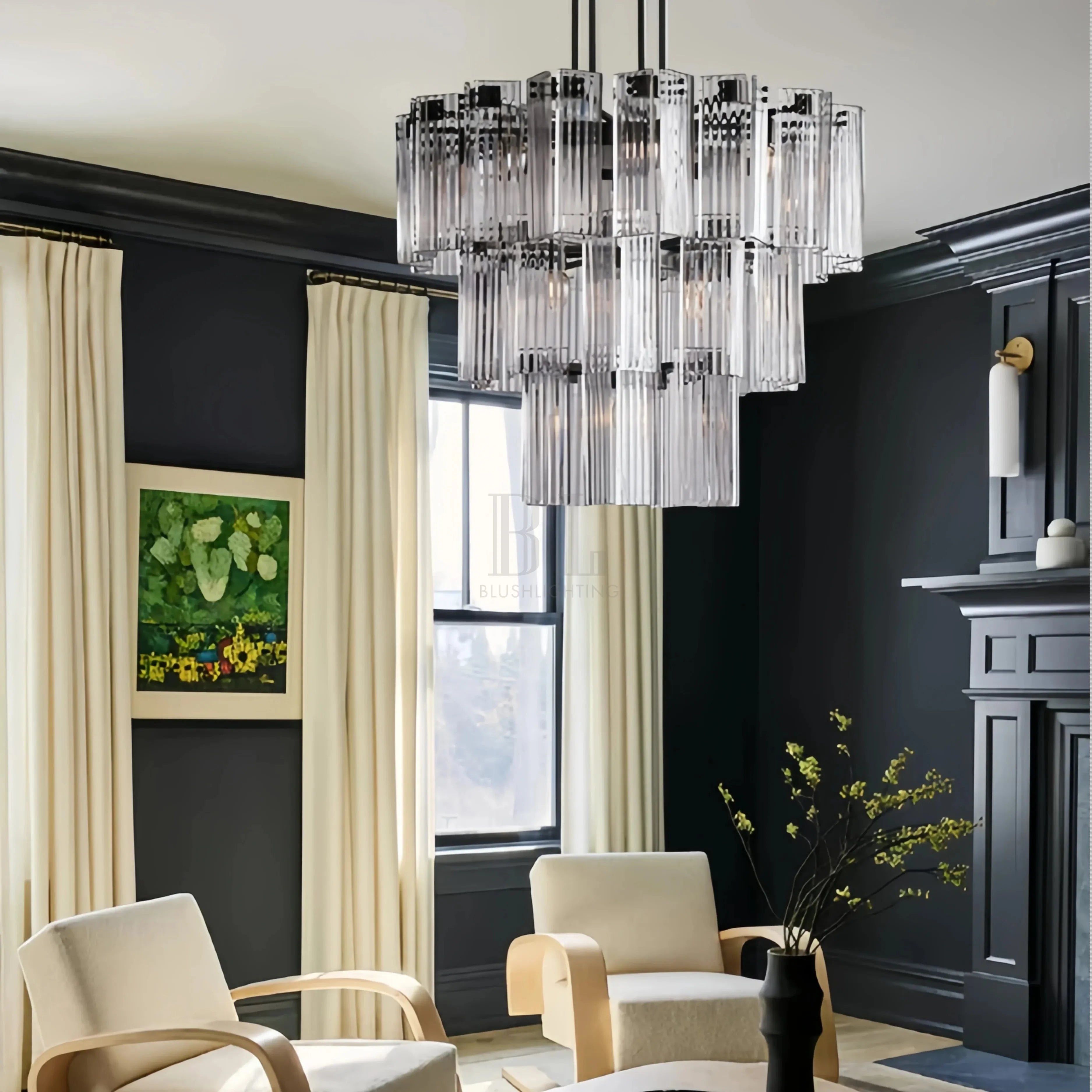 Delsia Round Chandelier 38''48''60''-