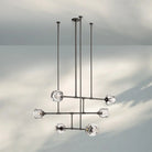 Demart Mobile 3-Tier Round Chandelier 48'' 62''-48''-Bronze-