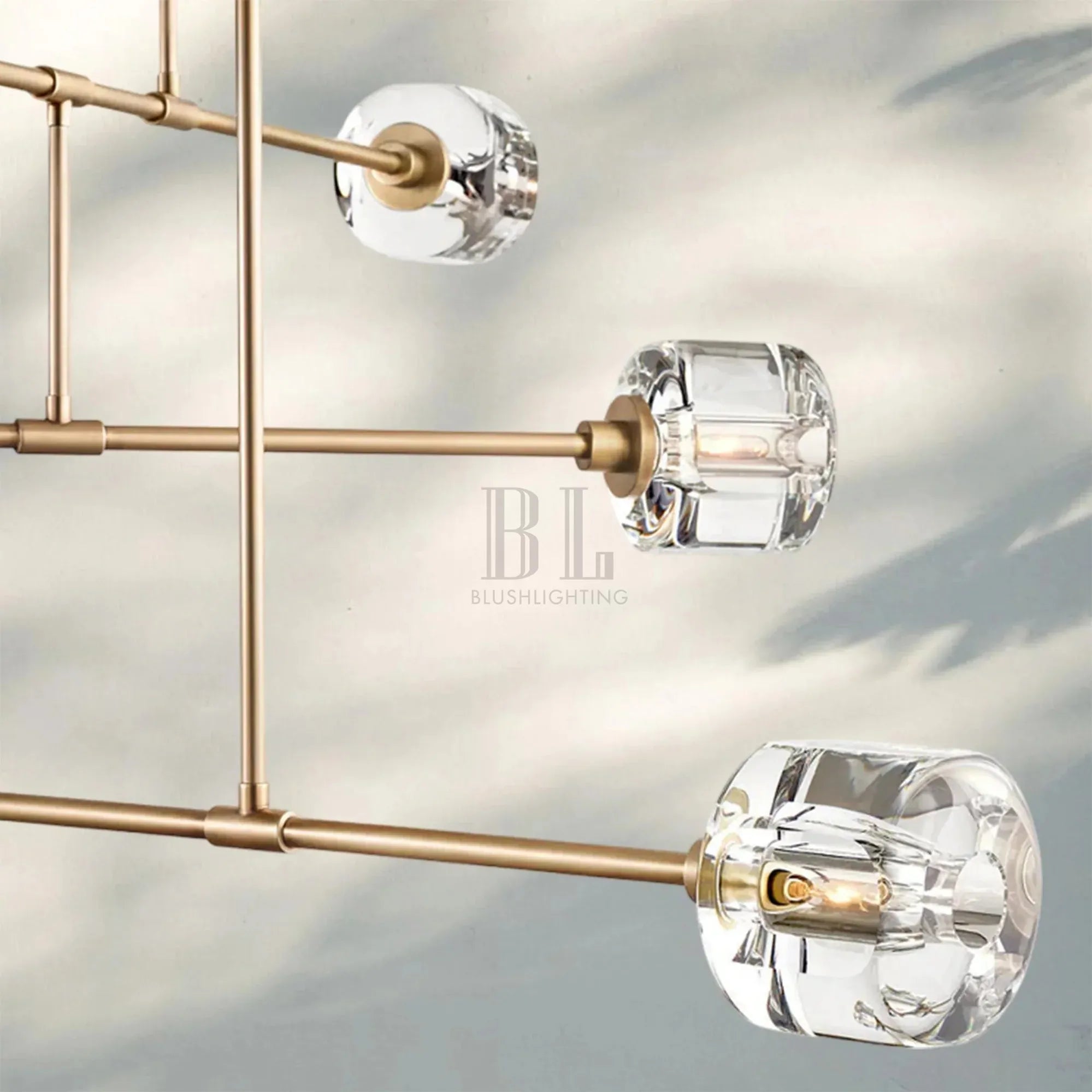 Demart Mobile 3-Tier Round Chandelier 48'' 62''-