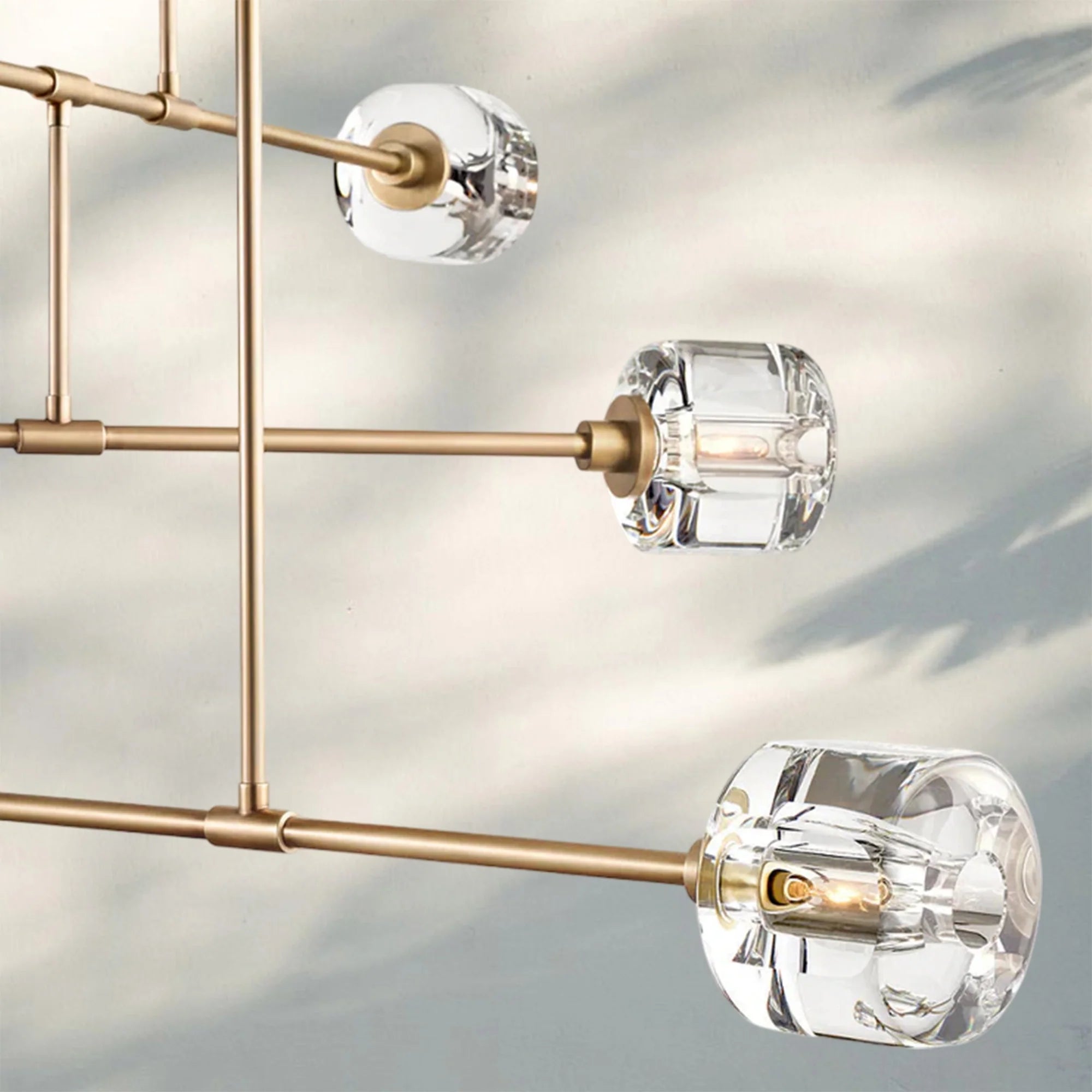 Demart Mobile 3-Tier Round Chandelier 48'' 62''-