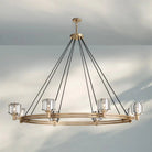 Demart Round Chandelier 36"48"60" - Blushlighting