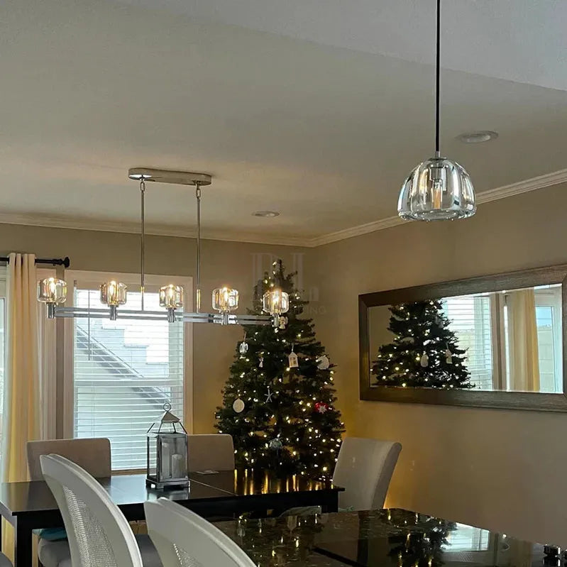 Demart Single Linear Chandelier 54'' 72''-