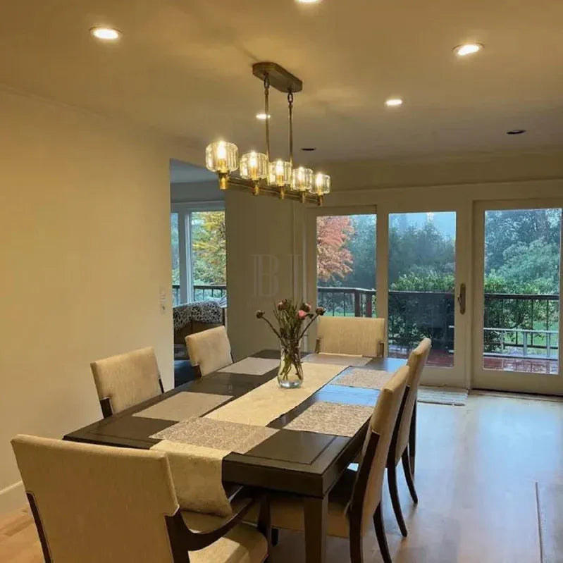 Demart Single Linear Chandelier 54'' 72''-