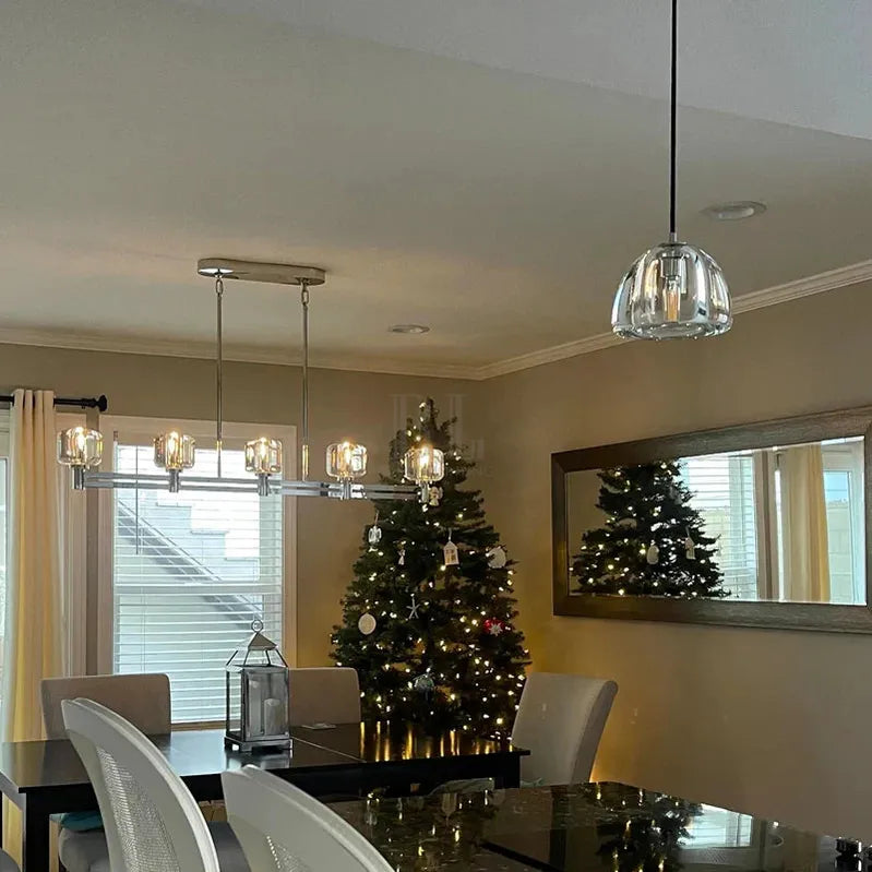 Demart Single Linear Chandelier 54'' 72''-