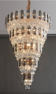 Blushlighting® Post-modern Grand Crystal Luxury Chandelier for Living Room, Villa, Stairwell