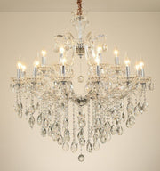 Blushlighting® European-style LED Crystal Creative Candle Light Retro Chandelier Warm light / Clear / 6 heads