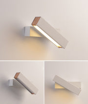 Blushlighting® Nordic Solid Wood Creative Rotating LED Energy-saving Wall Sconce