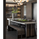Dew Drops Alabaster Chandelier - L 188cm x H 120cm / L 74″ x H 47.2″Black & WhiteWarm LightBlushlighting