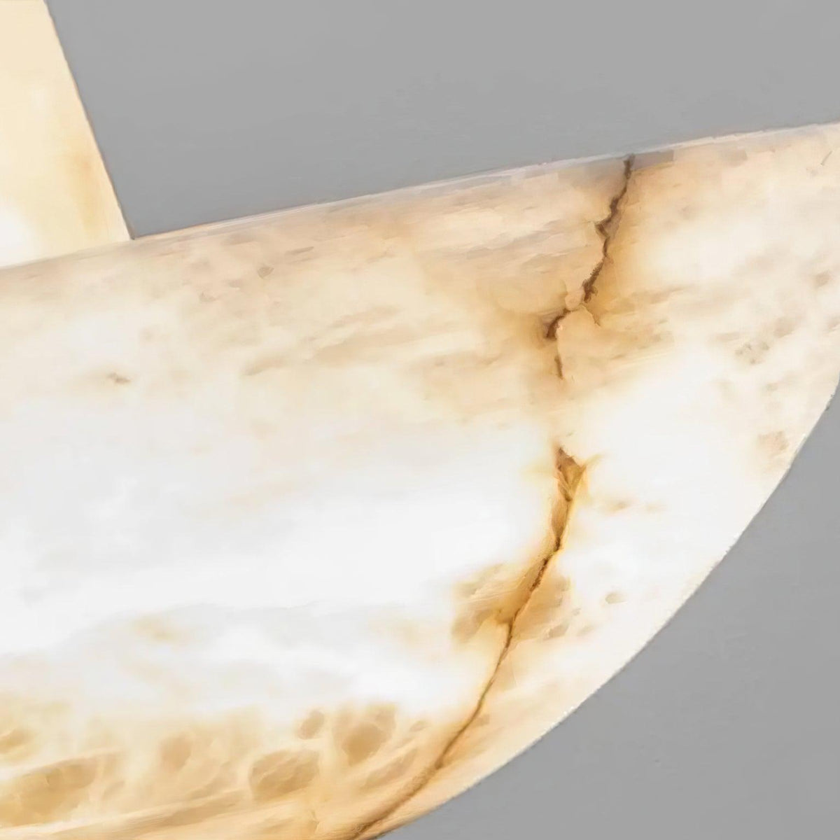 Domus Alabaster Chandelier - ∅ 19.7″ x H 19.7″ / Dia 50cm x H 50cmWhiteWarm LightBlushlighting