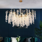 Donna Modern Linear Branch Chandelier-chandeliers for dining room,chandeliers for stairways,chandeliers for foyer,chandeliers for bedrooms,chandeliers for kitchen,chandeliers for living room-Blushlighting
