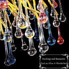 Doris Crystal Branch Chandelier 23.5"D Gold-Chandelier-Blushlighting