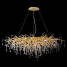 Doris Crystal Rectangular Branch Chandelier L45"-Chandelier-Blushlighting