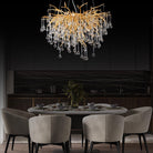 Doris Rain Branch Chandelier 23.5"D Gold-Chandelier-Blushlighting
