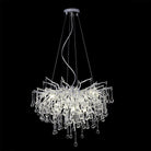 Doris Rain Branch Chandelier Dia 23.5" Silver-Chandelier-Blushlighting