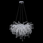 Doris Rain Branch Chandelier Dia 23.5" Silver-Chandelier-Blushlighting