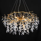 Doris Round Modern Branch Chandeliers-Chandeliers-Blushlighting