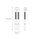 Double Head Antonia Horsehair Sconce - Blushlighting