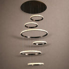 Drake Crystal Cascading Chandelier - Ø31.5"+Ø21.7"+Ø52"+Ø31.5"+Ø41.7"+Ø21.7" (Ø80+Ø55+Ø132+Ø80+Ø106+Ø55 cm)Blushlighting