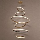 Drake Crystal Cascading Chandelier - Ø31.5"+Ø21.7"+Ø52"+Ø31.5"+Ø41.7"+Ø21.7" (Ø80+Ø55+Ø132+Ø80+Ø106+Ø55 cm)Blushlighting