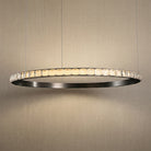 Drake Single-Ring Crystal Chandelier - Ø41.7" × H2.2" (Ø106 × H5.5 cm)Blushlighting