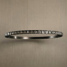Drake Single-Ring Crystal Chandelier - Ø41.7" × H2.2" (Ø106 × H5.5 cm)Blushlighting