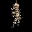 Drooping Ceramic Ginkgo Leaf Chandelier - SizeABlushlighting