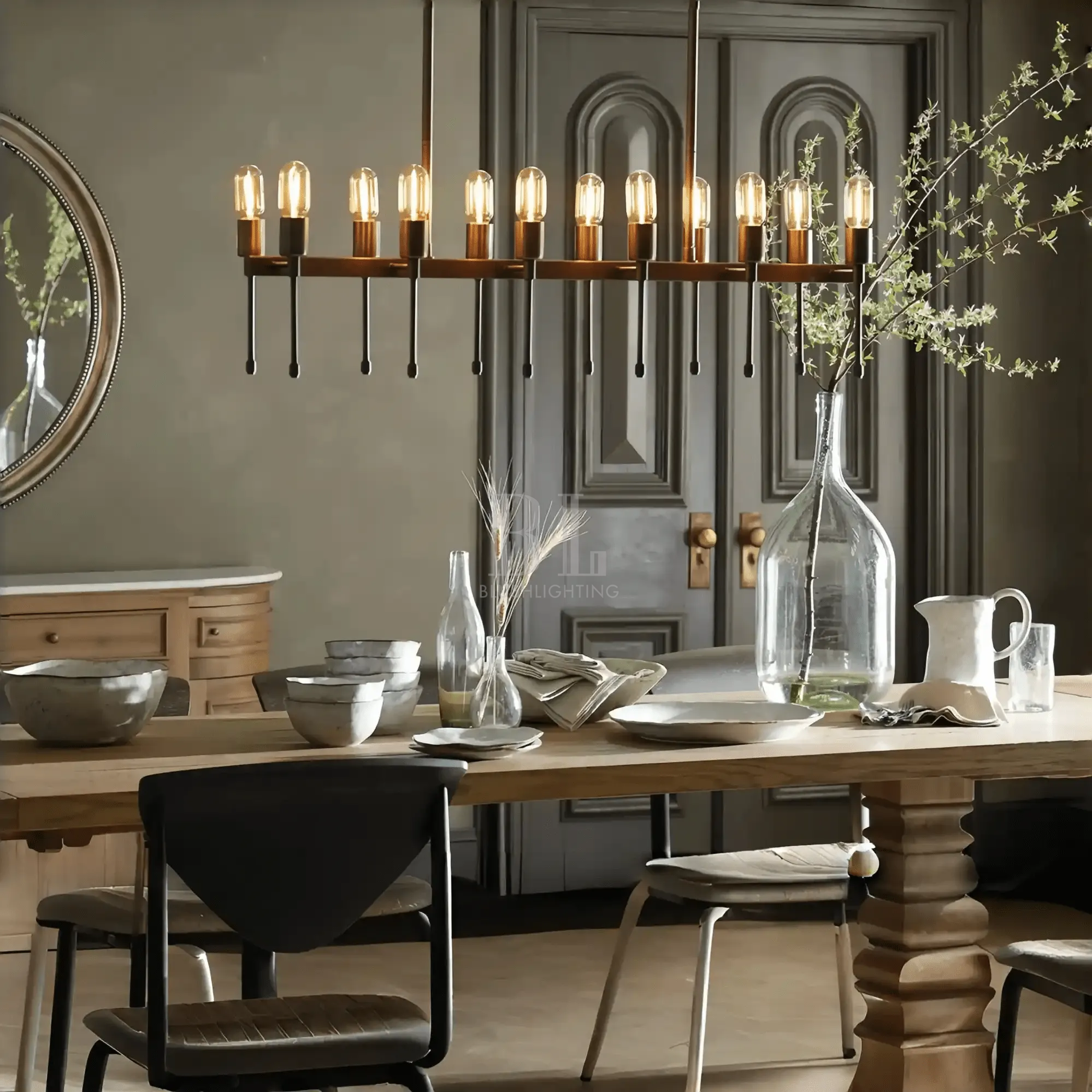 Dyer Chandelier - Blushlighting