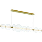 Echelon Linear Chandelier - ChromeClear56”Blushlighting