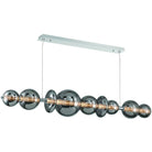 Echelon Linear Chandelier - ChromeSmoke73.5”Blushlighting
