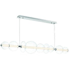 Echelon Linear Chandelier - ChromeClear56”Blushlighting