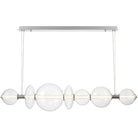 Echelon Linear Chandelier - ChromeClear56”Blushlighting