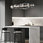 Echelon Linear Chandelier - ChromeClear56”Blushlighting