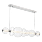 Echelon Linear Chandelier - ChromeClear56”Blushlighting