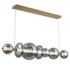 Echelon Linear Chandelier - GoldSmoke56”Blushlighting