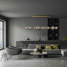 Echelon Linear Chandelier - ChromeClear56”Blushlighting