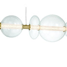 Echelon Linear Chandelier - ChromeClear56”Blushlighting