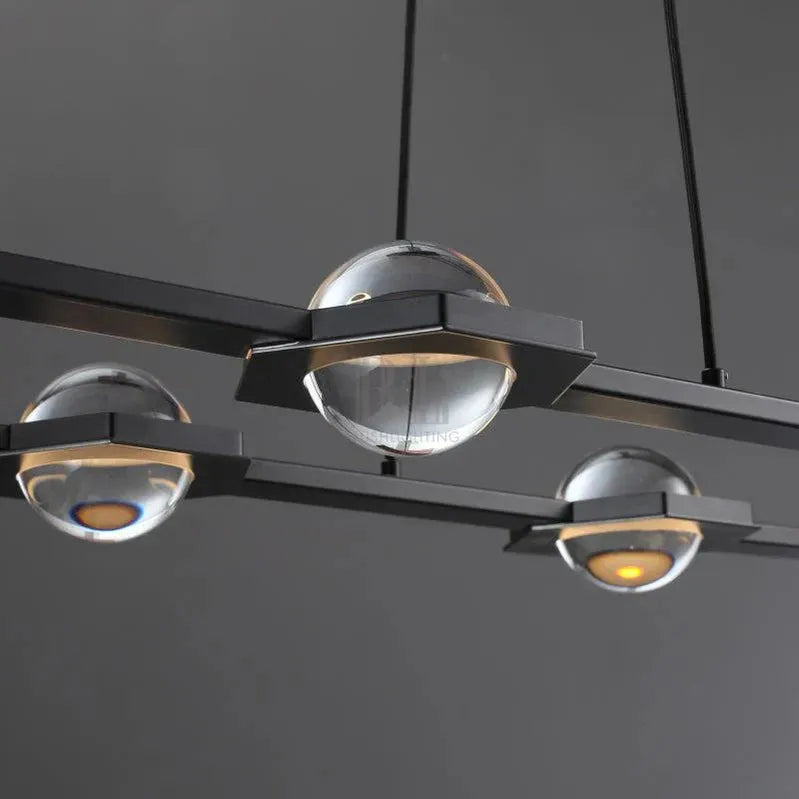 Eclatant Rectangular Chandelier 54" 72"-Blushlighting